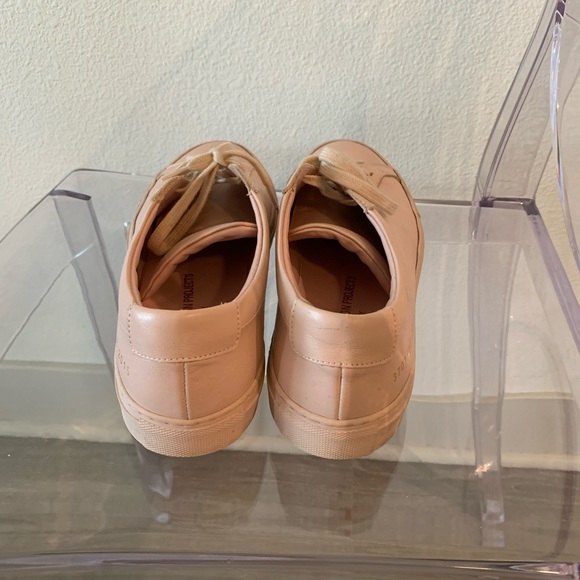 Woman by Common Projects Pink Leather sneakers - Picture 2 of 6